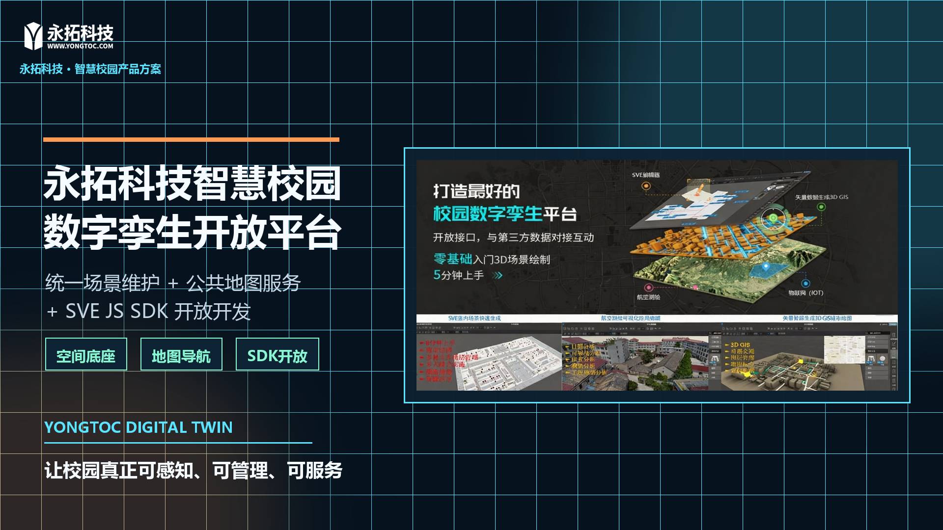 智慧校园数字孪生底座与开放式开发平台 · 产品介绍